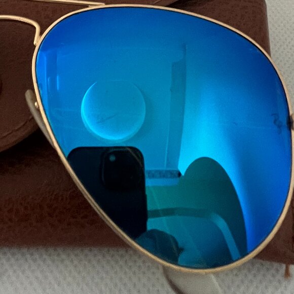 Ray-Ban RB3025 Matte Gold Aviator 112/17 - 810-LR-07 - Picture 8 of 12